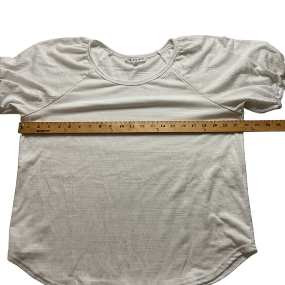 Jane and Delancey White Women's pullover Top L - Picture 10 of 10